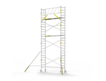 Panthera Basic 75x305 8,2m werkhoogte voorloopleuningen carbon vloer