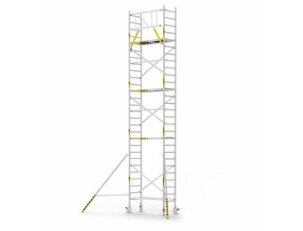 Panthera Basic 75x185 9,2m werkhoogte voorloopleuningen carbon vloer