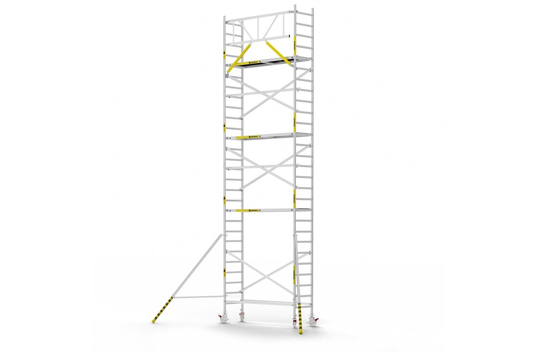 Panthera Basic 75x245 9,2m werkhoogte voorloopleuningen carbon vloer