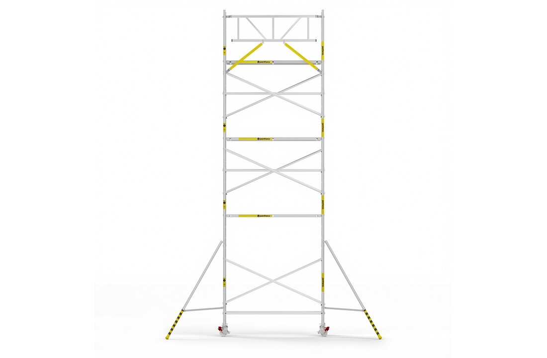 Panthera Basic 75x245 9,2m werkhoogte voorloopleuningen carbon vloer