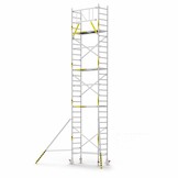 Panthera Basic 75x185 10,2m werkhoogte voorloopleuningen carbon vloer