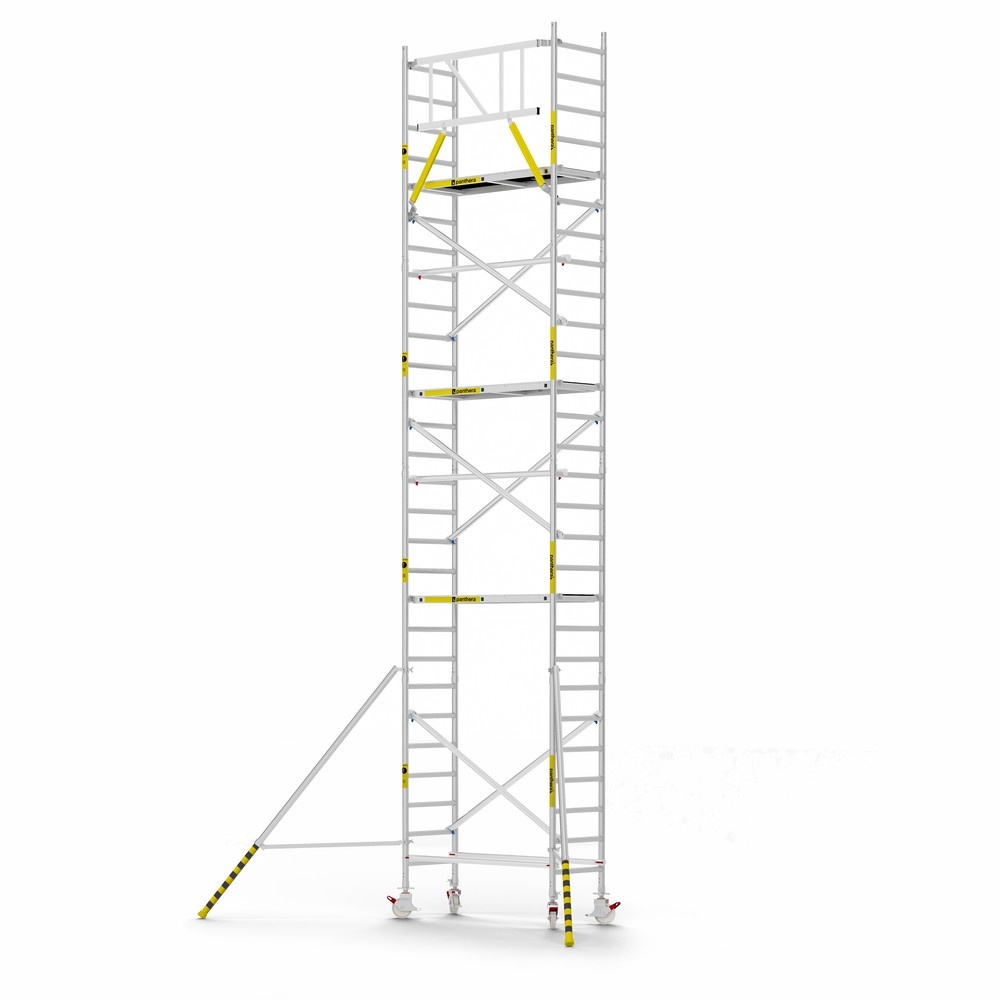 Panthera Basic 75x185 10,2m werkhoogte voorloopleuningen carbon vloer