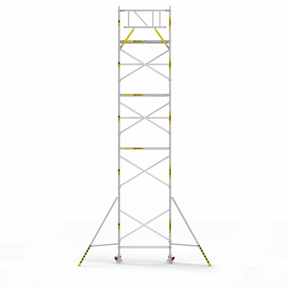 Panthera Basic 75x185 10,2m werkhoogte voorloopleuningen carbon vloer