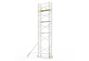 Panthera Basic 75x245 10,2m werkhoogte voorloopleuningen carbon vloer