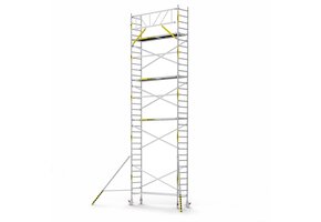 Panthera Basic 75x305 10,2m werkhoogte voorloopleuningen carbon vloer