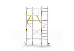 Panthera Basic 90x185 4,2m werkhoogte voorloopleuningen