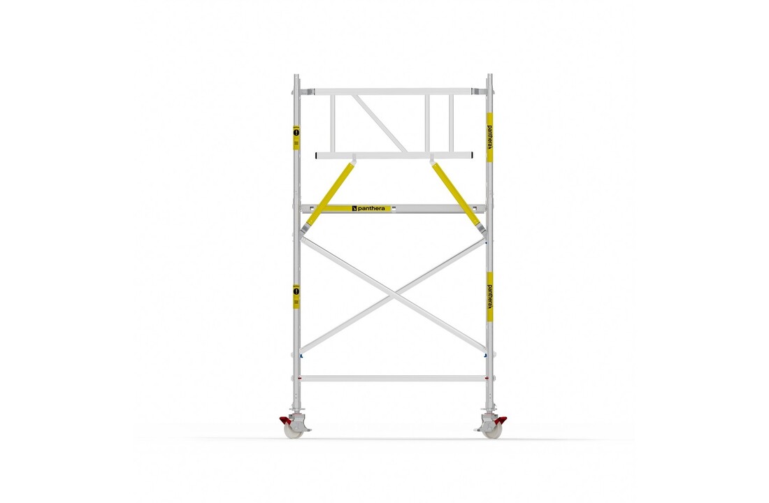 Panthera Basic 90x185 4,2m werkhoogte voorloopleuningen