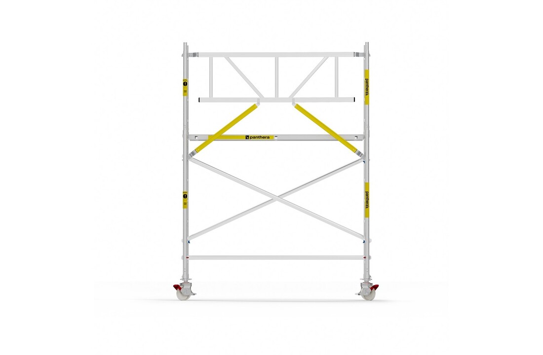 Panthera Basic 90x245 4,2m werkhoogte voorloopleuningen