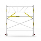 Panthera Basic 90x305 4,2m werkhoogte voorloopleuningen