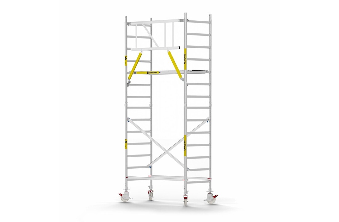 Panthera Basic 90x185 5,2m werkhoogte voorloopleuningen
