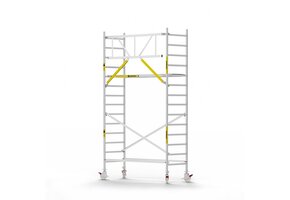 Panthera Basic 90x245 5,2m werkhoogte voorloopleuningen