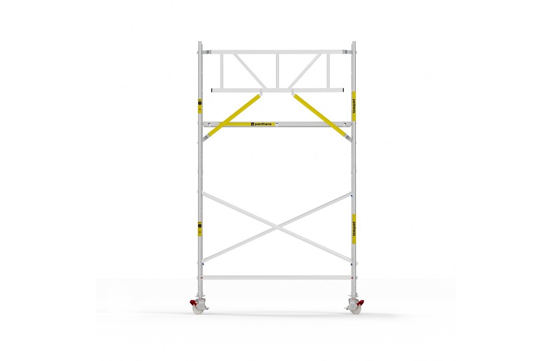 Panthera Basic 90x245 5,2m werkhoogte voorloopleuningen