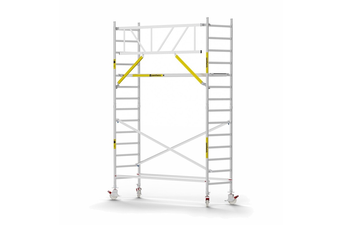 Panthera Basic 90x305 5,2m werkhoogte voorloopleuningen