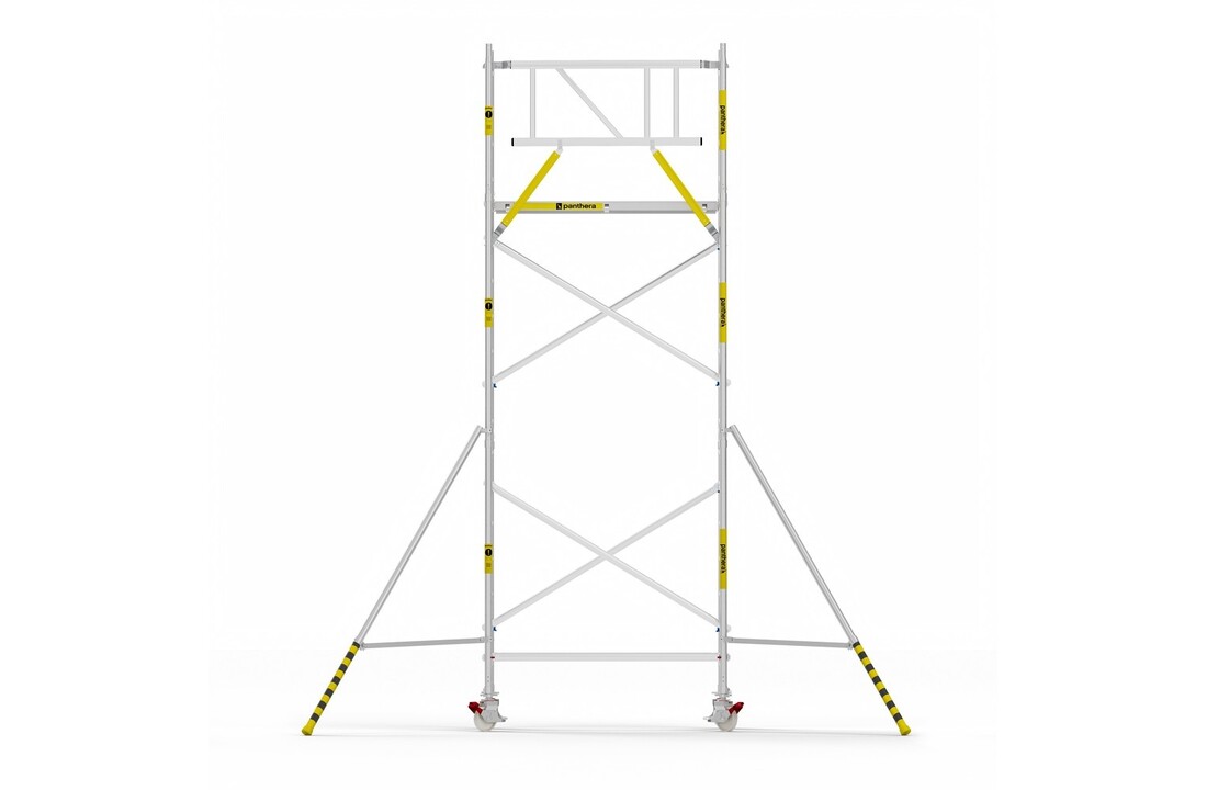 Panthera Basic 90x185 6,2m werkhoogte voorloopleuningen