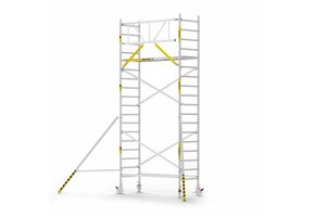 Panthera Basic 90x245 6,2m werkhoogte voorloopleuningen