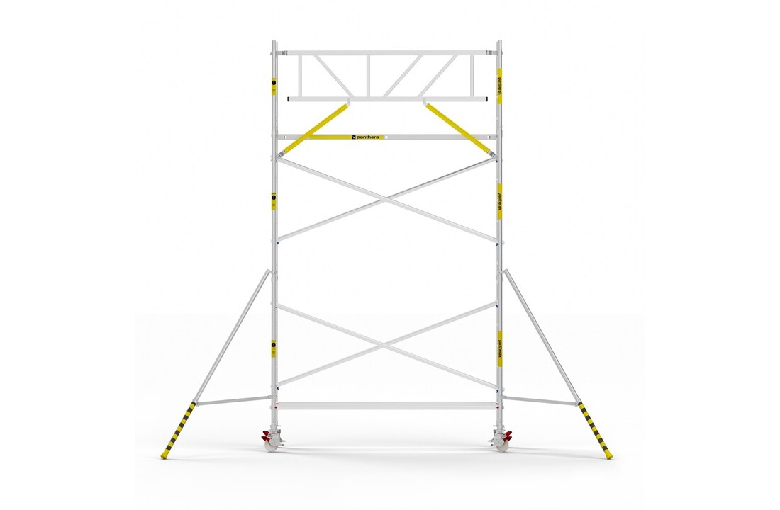 Panthera Basic 90x305 6,2m werkhoogte voorloopleuningen