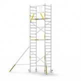 Panthera Basic 90x185 7,2m werkhoogte voorloopleuningen