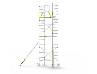 Panthera Basic 90x185 7,2m werkhoogte voorloopleuningen