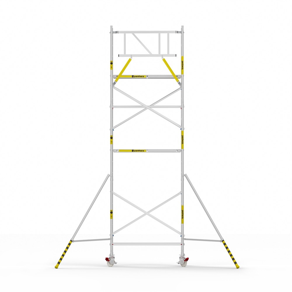 Panthera Basic 90x185 7,2m werkhoogte voorloopleuningen