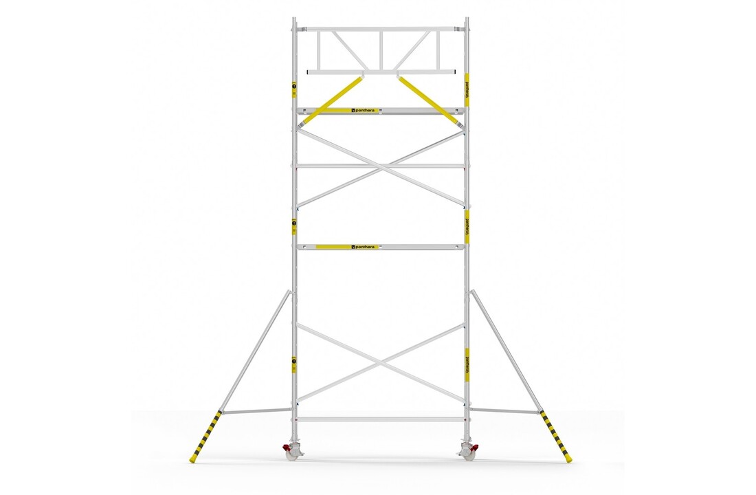 Panthera Basic 90x245 7,2m werkhoogte voorloopleuningen