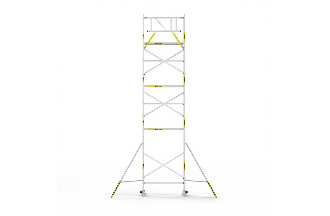 Panthera Basic 90x185 9,2m werkhoogte voorloopleuningen