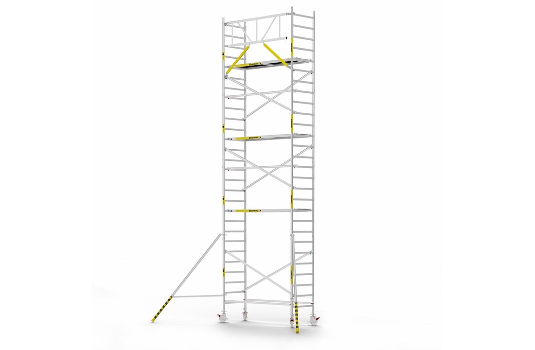 Panthera Basic 90x245 9,2m werkhoogte voorloopleuningen