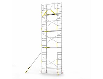 Panthera Basic 90x245 9,2m werkhoogte voorloopleuningen