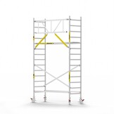 Panthera Basic 90x245 5,2m werkhoogte voorloopleuningen carbon vloer