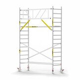 Panthera Basic 90x305 5,2m werkhoogte voorloopleuningen carbon vloer