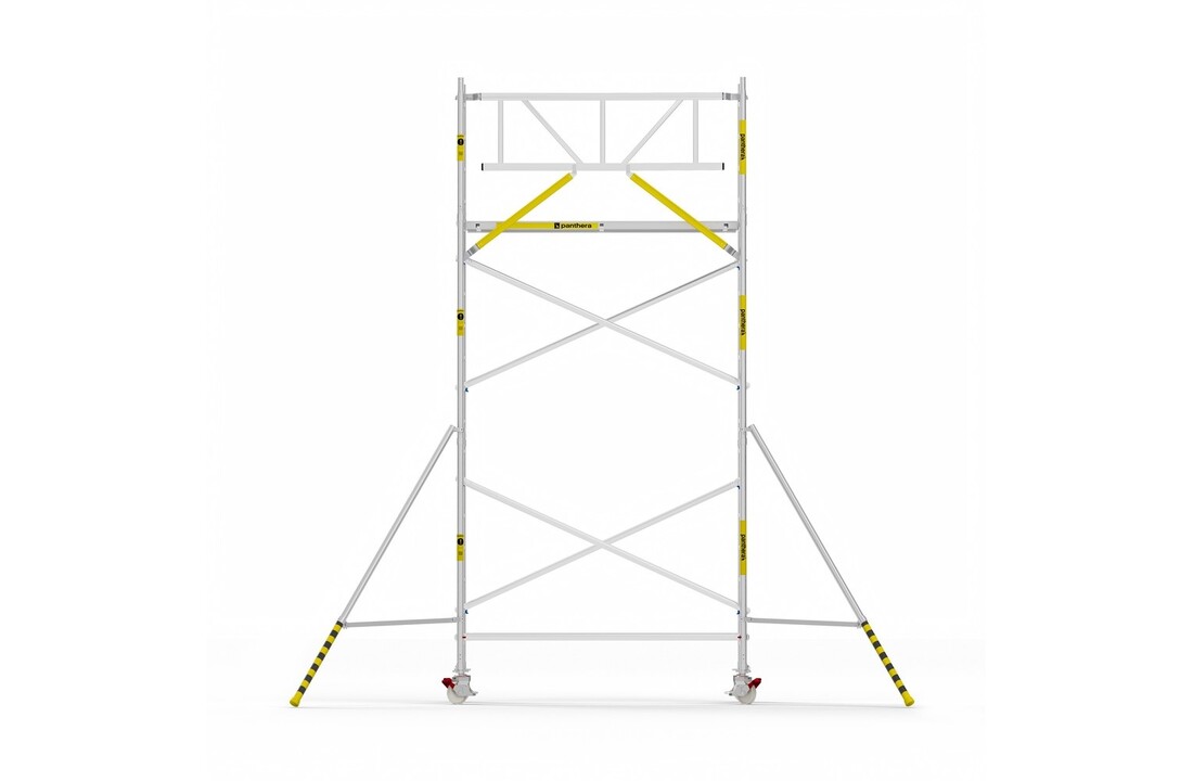 Panthera Basic 90x245 6,2m werkhoogte voorloopleuningen carbon vloer