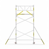 Panthera Basic 90x245 6,2m werkhoogte voorloopleuningen carbon vloer