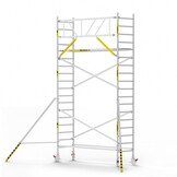 Panthera Basic 90x305 6,2m werkhoogte voorloopleuningen carbon vloer