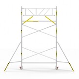 Panthera Basic 90x305 6,2m werkhoogte voorloopleuningen carbon vloer