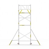 Panthera Basic 90x185 7,2m werkhoogte voorloopleuningen carbon vloer