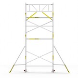 Panthera Basic 90x245 7,2m werkhoogte voorloopleuningen carbon vloer