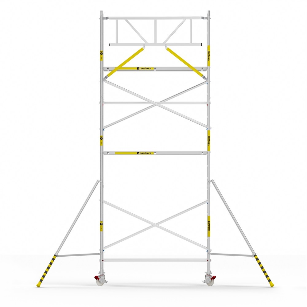 Panthera Basic 90x245 7,2m werkhoogte voorloopleuningen carbon vloer