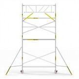 Panthera Basic 90x305 7,2m werkhoogte voorloopleuningen carbon vloer