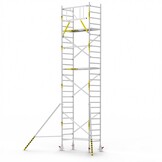 Panthera Basic 90x185 8,2m werkhoogte voorloopleuningen carbon vloer