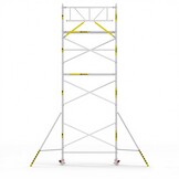 Panthera Basic 90x245 8,2m werkhoogte voorloopleuningen carbon vloer