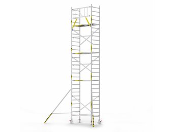 Panthera Basic 90x185 9,2m werkhoogte voorloopleuningen carbon vloer