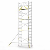 Panthera Basic 90x245 9,2m werkhoogte voorloopleuningen carbon vloer