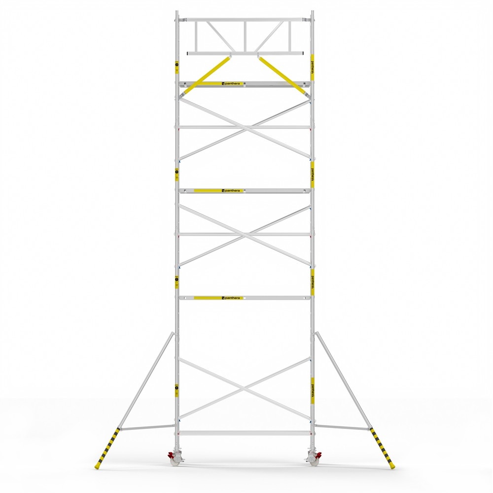 Panthera Basic 90x245 9,2m werkhoogte voorloopleuningen carbon vloer