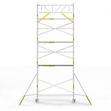 Panthera Basic 90x305 9,2m werkhoogte voorloopleuningen carbon vloer