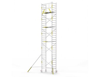 Panthera Basic 90x185 10,2m werkhoogte voorloopleuningen carbon vloer