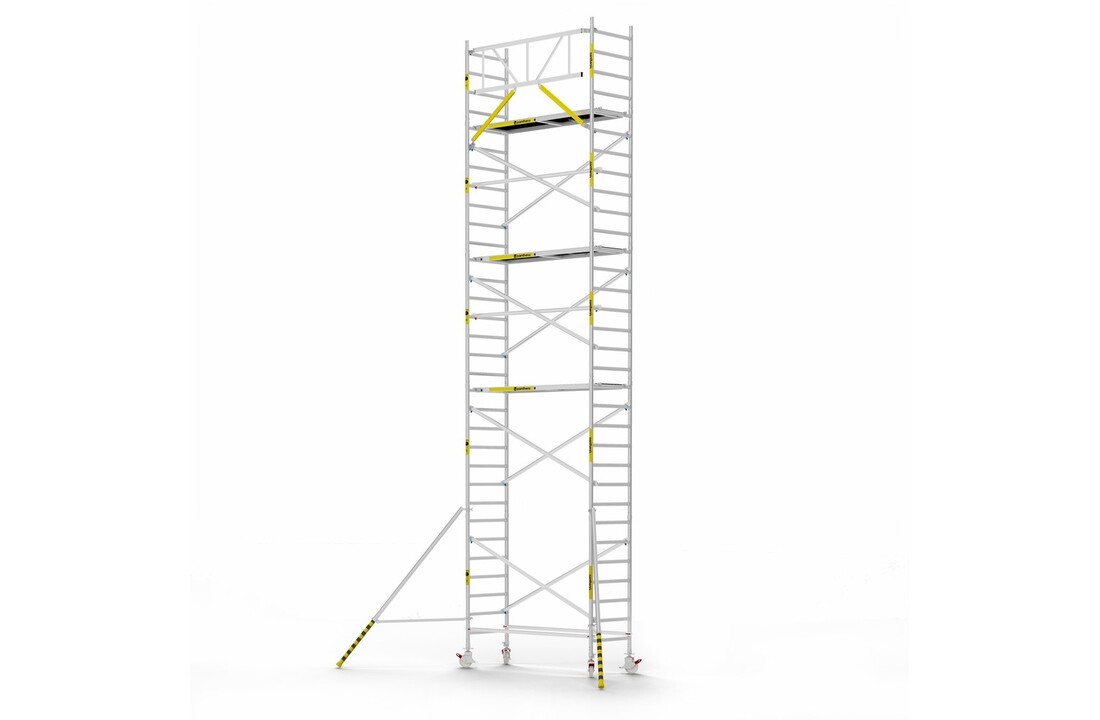 Panthera Basic 90x245 10,2m werkhoogte voorloopleuningen carbon vloer