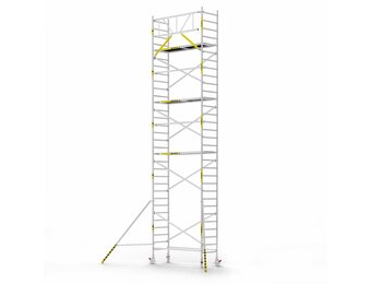 Panthera Basic 90x245 10,2m werkhoogte voorloopleuningen carbon vloer