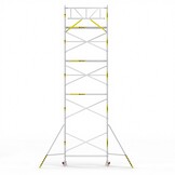 Panthera Basic 90x245 10,2m werkhoogte voorloopleuningen carbon vloer