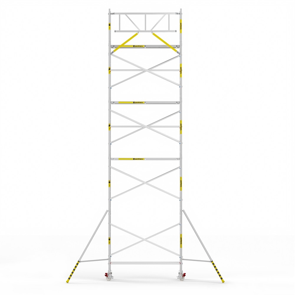 Panthera Basic 90x245 10,2m werkhoogte voorloopleuningen carbon vloer