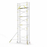 Panthera Basic 90x305 10,2m werkhoogte voorloopleuningen carbon vloer