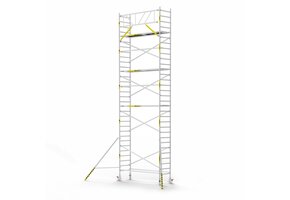 Panthera Basic 90x305 10,2m werkhoogte voorloopleuningen carbon vloer